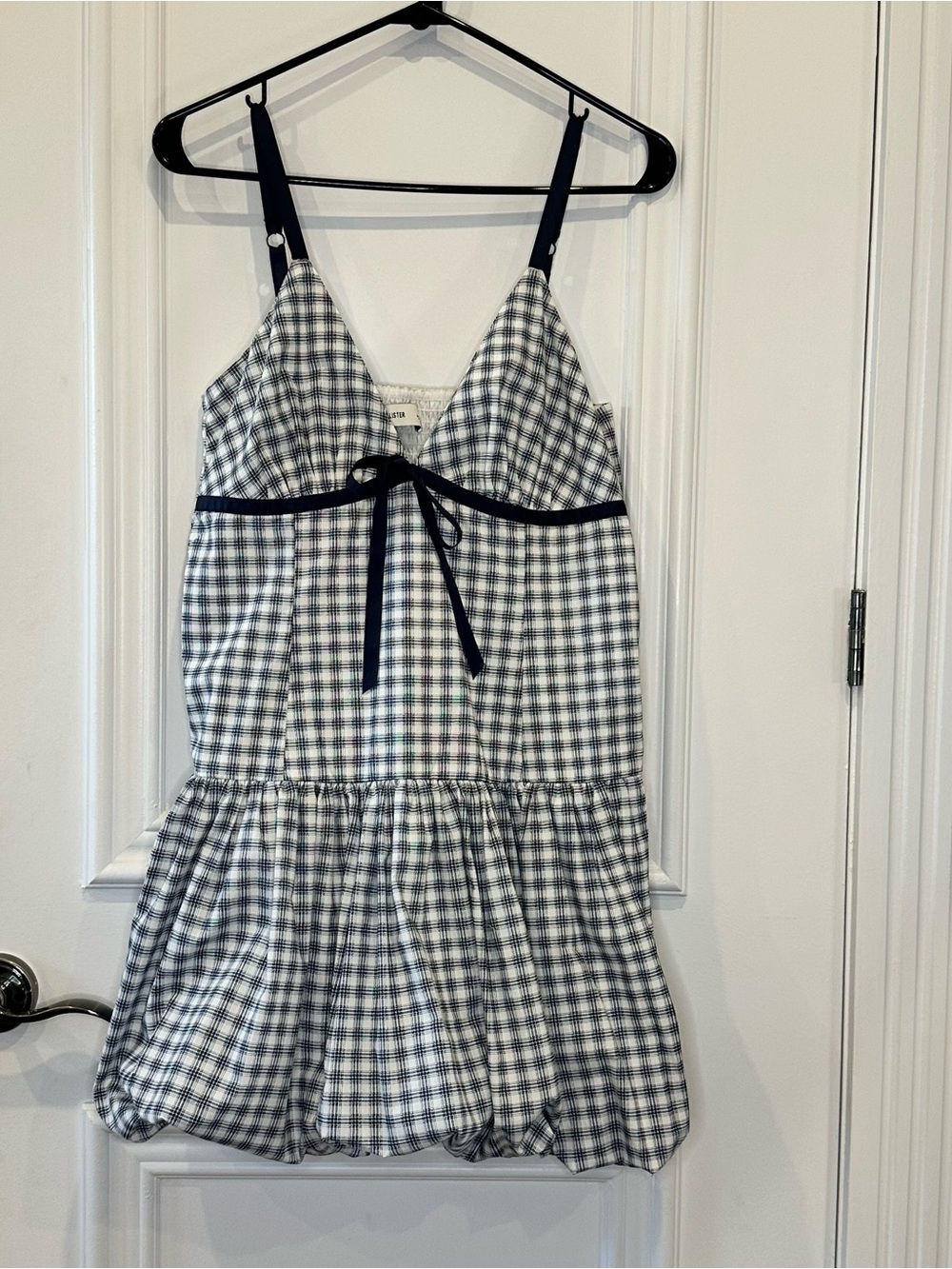 Hollister V Neck bubble mini dress size M